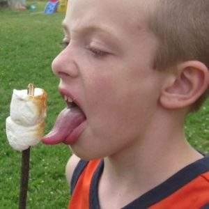 Aaron tongue marshmallow