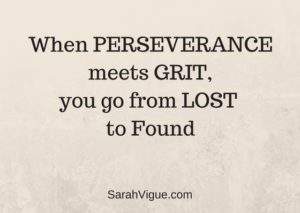perseverance grit Sarah Vigue