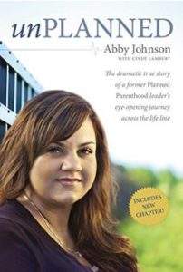 Unplanned Former Planned Parenthood Abby Johnson Meredibly website Sarah Lacey Vigue