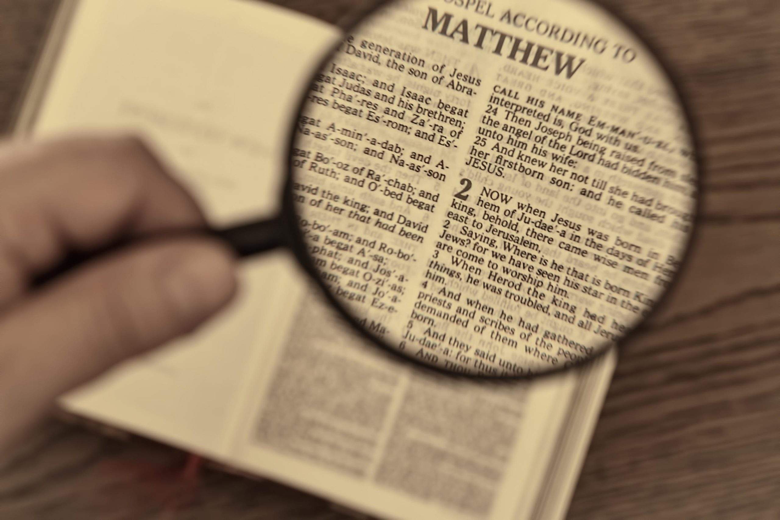 Bible Book of Matthew Spiritual Warfare