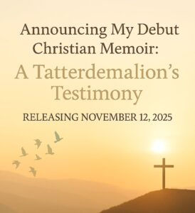 A Tatterdemalion's Testimony by Sarah Vigue book launch date image