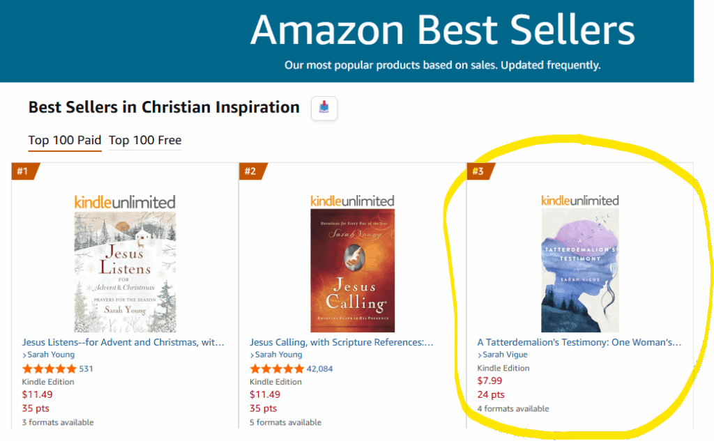 Amazon Bestseller Top 3 image